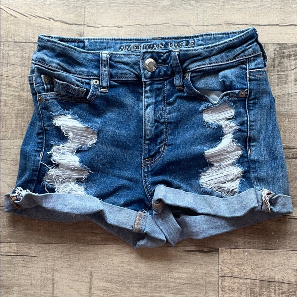 AE jean shorts size 4